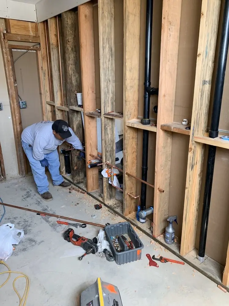 Commercial rough-in plumbing for Gas Line Repair in Weirton